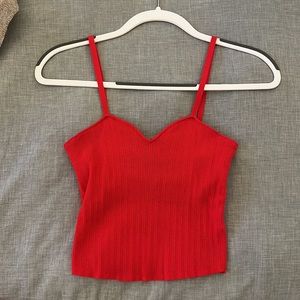 Alice and Olivia Lauretta Ribbed Cami